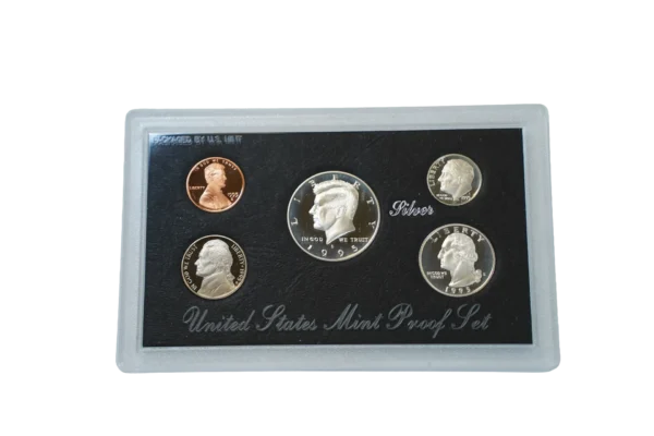1995-S U.S. Mint Silver Proof Set - Image 2