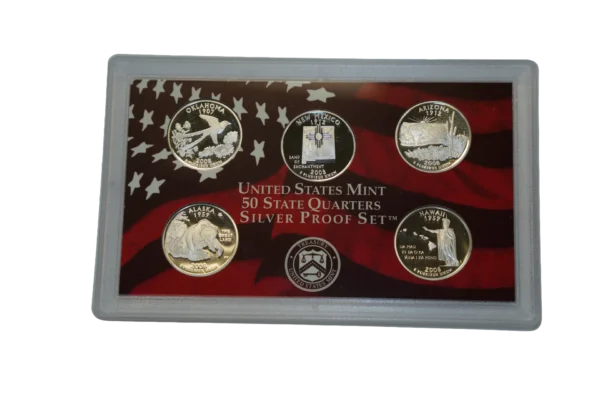 2008-S U.S. Mint Silver Proof Set - Image 4