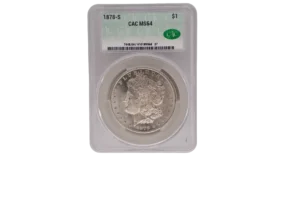 1878 S Morgan Dollar 1 Silver MS64
