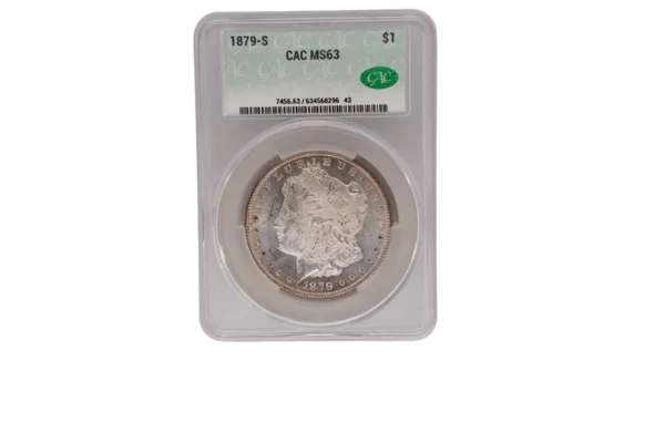 1879 Morgan Dollar 1 Silver MS64 - Image 2