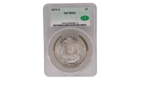 1879 S Morgan Dollar 1 Silver MS63