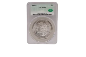 1881 S Morgan Dollar 1 Silver MS64