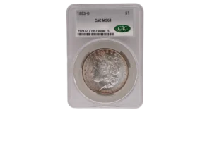 1883 O Morgan Dollar 1 Silver MS64