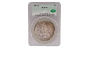 1883 O Morgan Dollar 1 Silver MS63