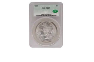1883 Morgan Dollar 1 Silver MS64