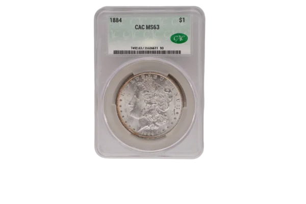 1884 Morgan Dollar 1 Silver MS63