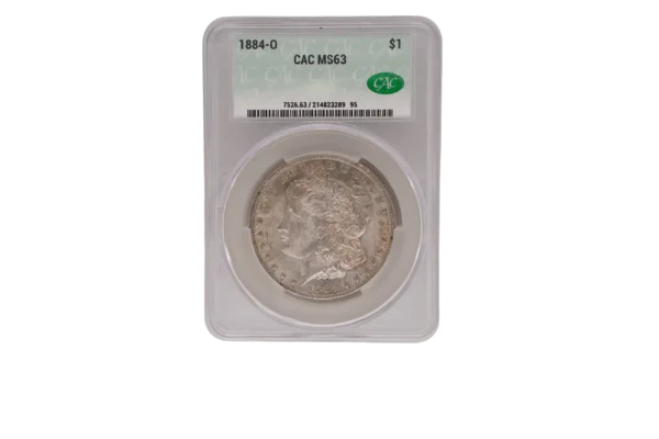 1884 O Morgan Dollar 1 Silver MS63