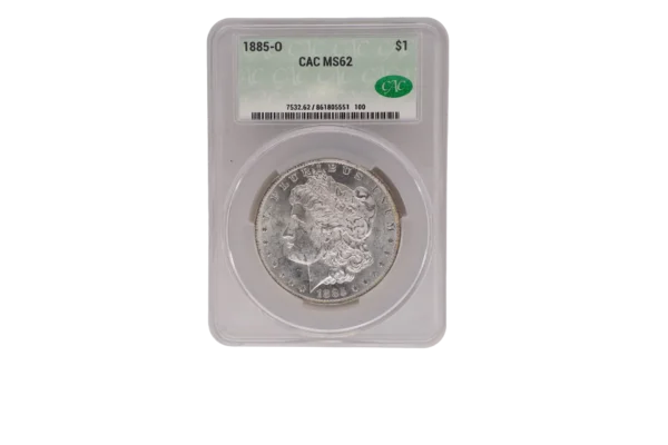 1885 O Morgan Dollar 1 Silver MS62