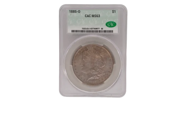 1885 O Morgan Dollar 1 Silver MS63