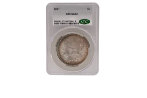 1887 Morgan Dollar 1 Silver MS62