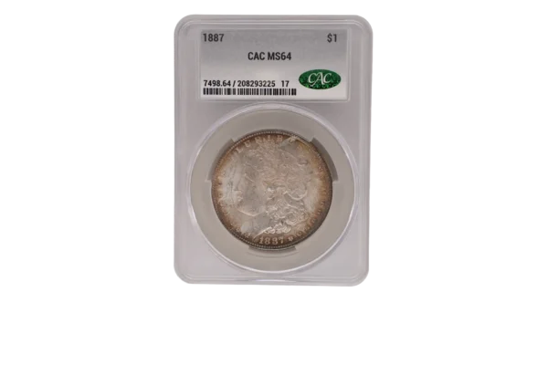 1887 Morgan Dollar 1 Silver MS64