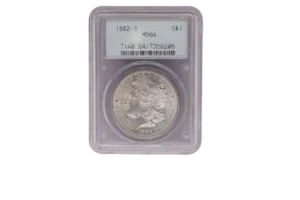 1882 S Morgan Dollar 1 Silver MS64
