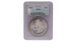 1883 Morgan Dollar 1 Silver MS64