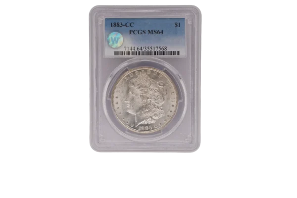 1883 CC Morgan Dollar 1 Silver MS64