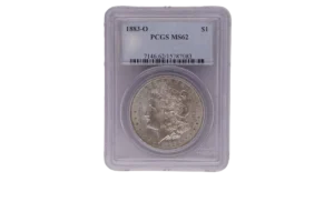 1883 O Morgan Dollar 1 Silver MS62