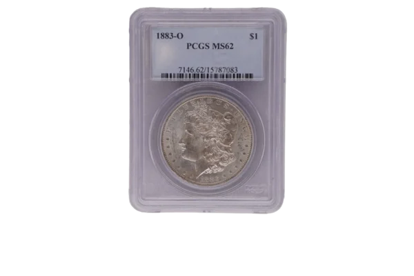 1883 O Morgan Dollar 1 Silver MS62