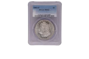 1884 O Morgan Dollar 1 Silver MS63