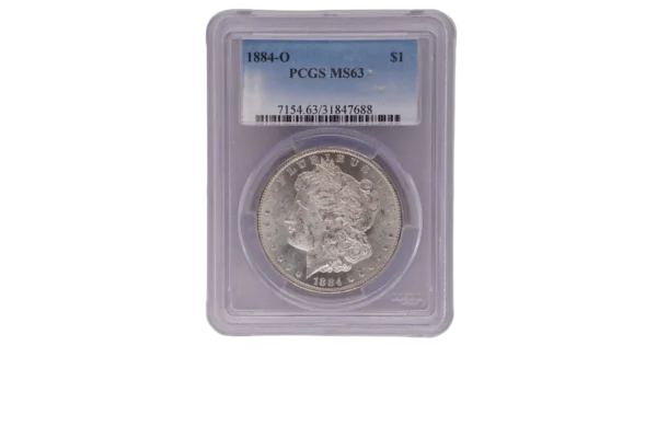 1884 O Morgan Dollar 1 Silver MS63