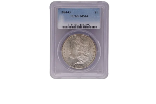 1884 O Morgan Dollar 1 Silver MS64