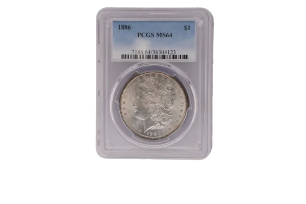 1886 Morgan Dollar 1 Silver MS64