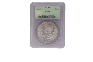 1887 Morgan Dollar 1 Silver MS64