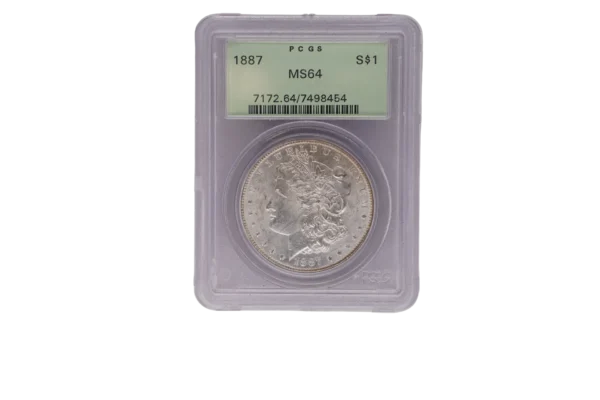 1887 Morgan Dollar 1 Silver MS64