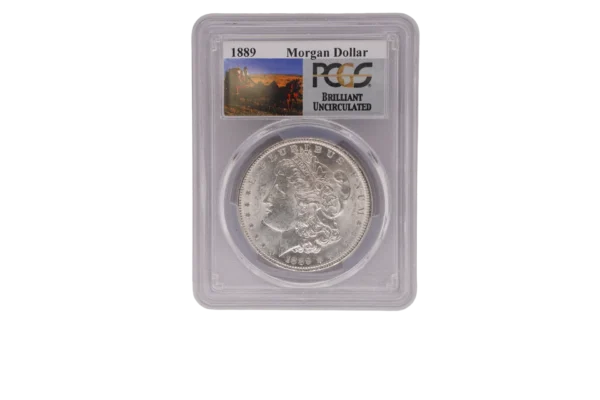 1889 Morgan Dollar 1 Silver Brilliant Uncirculated