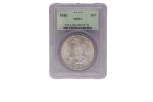 1898 Morgan Dollar 1 Silver MS64