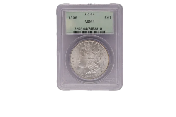 1898 Morgan Dollar 1 Silver MS64