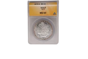 1878 Morgan Dollar 1 Silver MS63