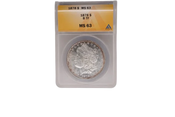 1878 Morgan Dollar 1 Silver MS63