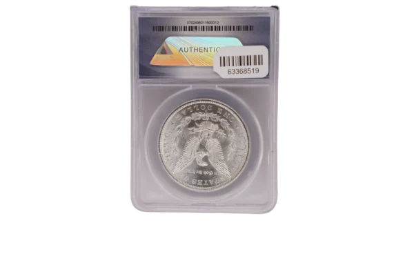1880 S Morgan Dollar 1 Silver Brilliant Uncirculated - Image 2