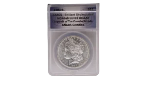 1881 S Morgan Dollar 1 Silver Brilliant Uncirculated