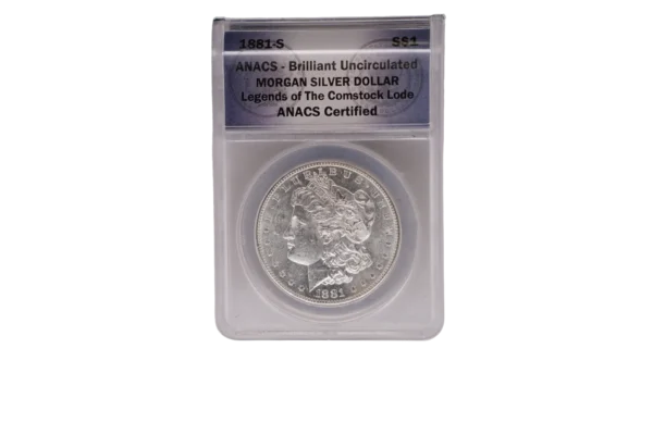 1881 S Morgan Dollar 1 Silver Brilliant Uncirculated