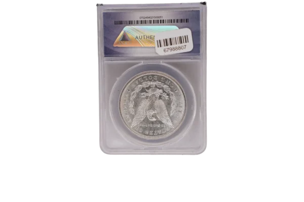 1881 S Morgan Dollar 1 Silver Brilliant Uncirculated - Image 2