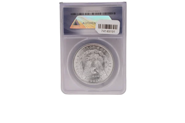 1882 Morgan Dollar 1 Silver Brilliant Uncirculated - Image 2