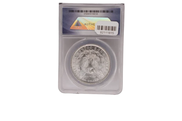1884 O Morgan Dollar 1 Silver Brilliant Uncirculated - Image 2