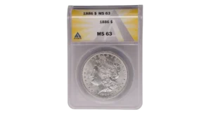 1886 Morgan Dollar 1 Silver MS63