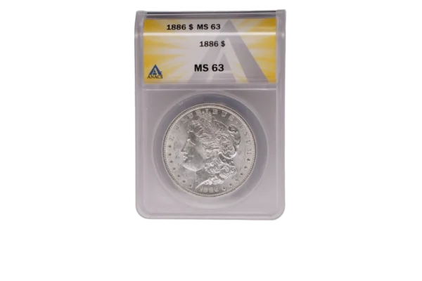 1886 Morgan Dollar 1 Silver MS63