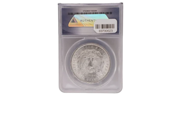 1888 Morgan Dollar 1 Silver Brilliant Uncirculated - Image 2