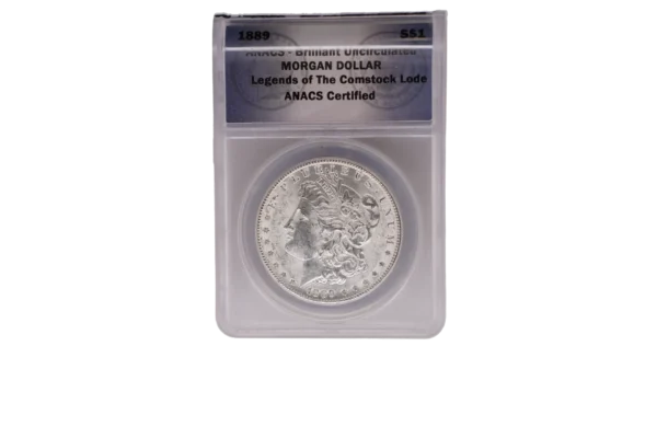 1889 Morgan Dollar 1 Silver Brilliant Uncirculated