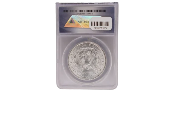 1889 Morgan Dollar 1 Silver Brilliant Uncirculated - Image 2