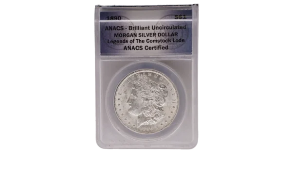 1890 Morgan Dollar 1 Silver Brilliant Uncirculated