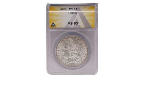1900 Morgan Dollar 1 Silver MS62