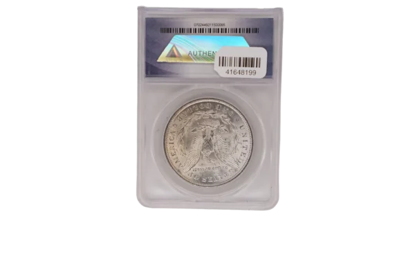 1921 Morgan Dollar 1 Silver Brilliant Uncirculated - Image 2