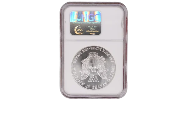 1986 Silver Eagle 1 Silver MS69 - Image 2