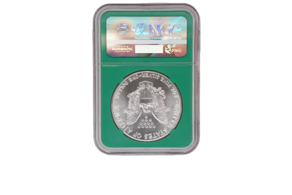 1986 Silver Eagle 1 Silver MS69 - Image 2