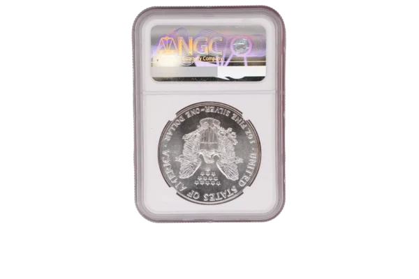 1987 Silver Eagle 1 Silver MS69 - Image 2