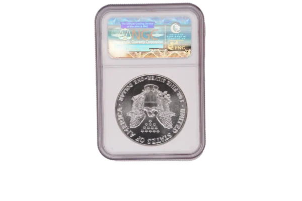 1988 Silver Eagle 1 Silver MS69 - Image 2
