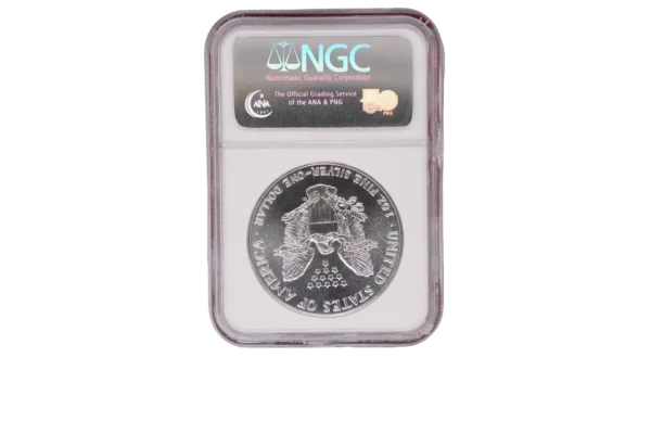1989 Silver Eagle 1 Silver MS69 - Image 2